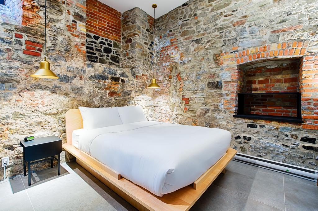 شقة Les Lofts Notre-Dame - Par Les Lofts Vieux-Quebec المظهر الخارجي الصورة